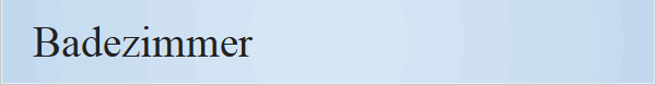 Badezimmer